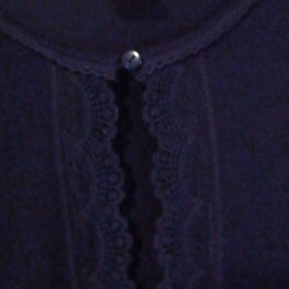 Norton McNaughton Womens SZ. L, Navy blue Sweater. - Picture 3 of 6